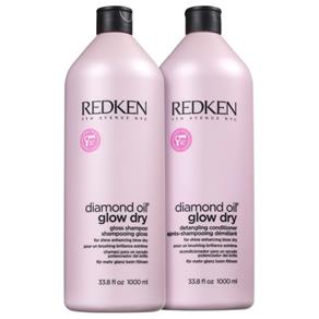 Redken Kit Diamond Oil Glow Dry Salon Duo