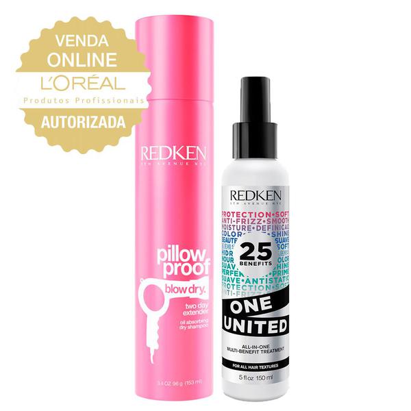 Redken One United + Shampoo a Seco Two Day Extender Kit - Shampoo à Seco + Leave-In
