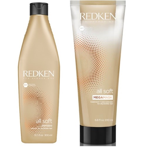 Redken Shampoo All Soft 300ml+Mascara 200ml