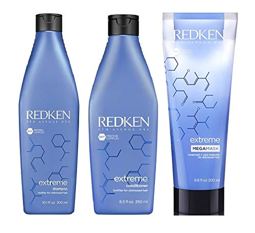 Redken Shampoo Extreme 300ml+Condicionador+Mascara 200ml