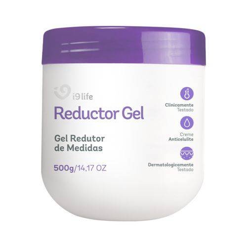 Reductor Gel I9life Gel Redutor de Medidas Creme Anticelulite 500g
