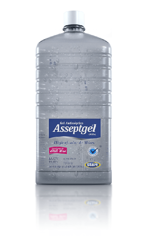 Refil Álcool em Gel Anti-séptico 1,7 Kg - Asseptgel Start