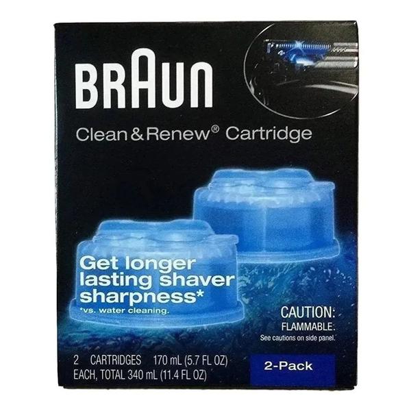 Refil de Limpeza Braun Clean & Renew Pack com 2
