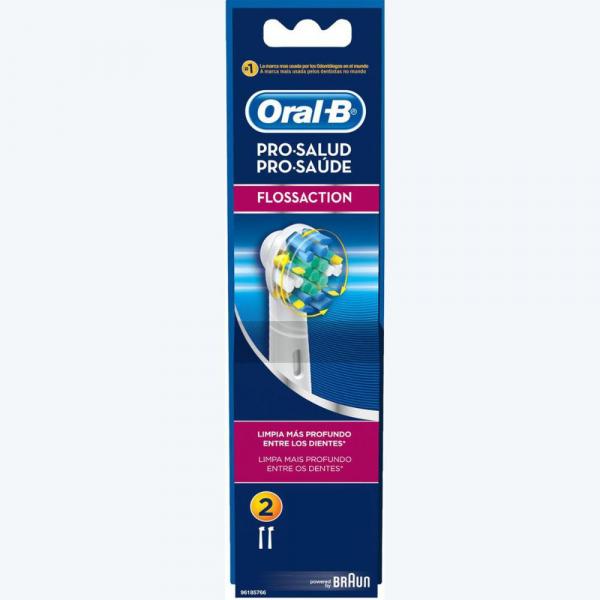 Refil Escova Elétrica Oral-B Floss Action 2 Unidades - Oral B