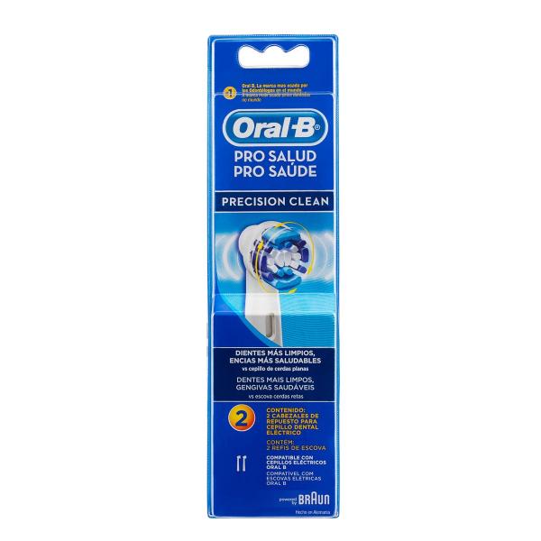Refil Escova Elétrica Oral-B Precision Clean - 2 Unidades - Oral B
