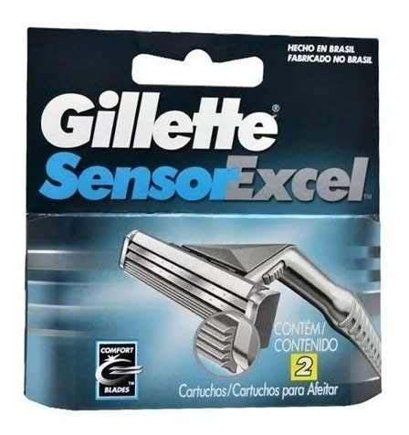 Refil Gillette Sensor Excel 48x2 = 96 Cartuchos Orig Atacado