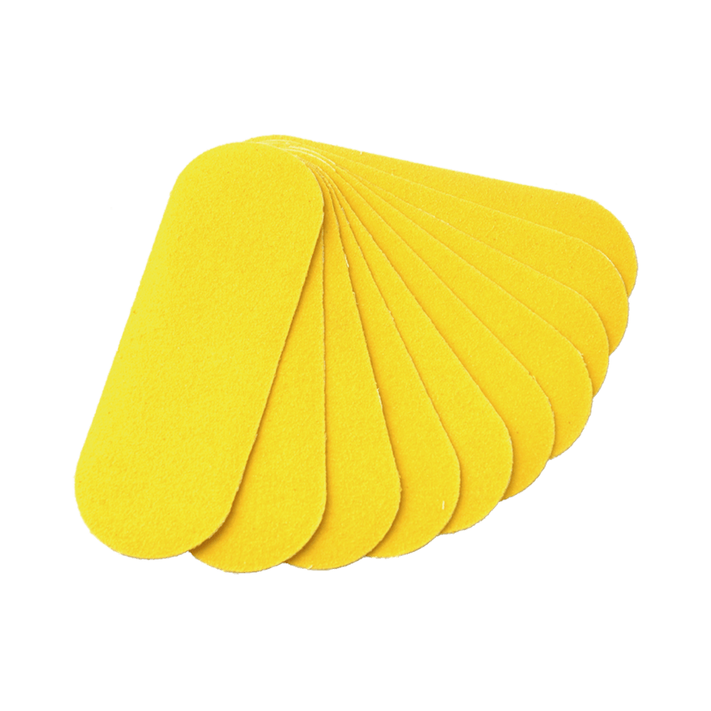 Refil Lixa Marilu Pedicure Amarela Grossa 30 Unidades (3181)