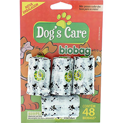 Refil para Biobag com 48 Sacos Coletores de Fezes - Dog's Care