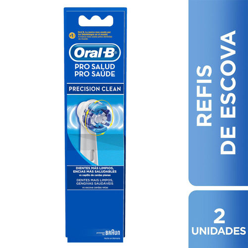 Refil para Escova Oral-b Elétrica Precision Clean 2 Unidades