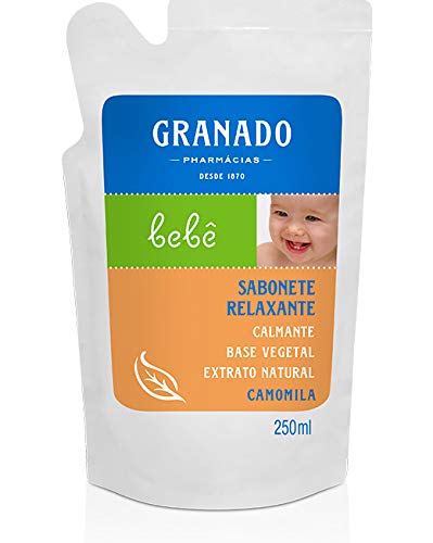Refil Sabonete Liquido Bebe Camomila, Granado, 250ml