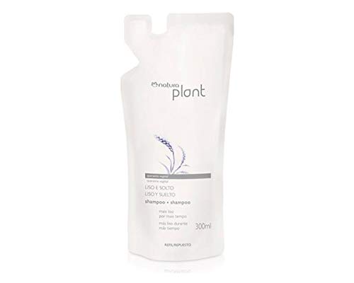 Refil Shampoo Liso e Solto Natura Plant - 300ml