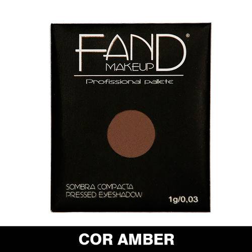 Refil Sombra Amber Compacta Magnética Fand Makeup