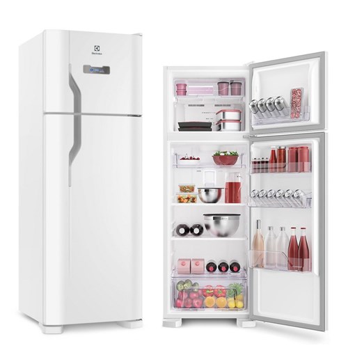Refrigerador Electrolux 310L 2 Portas Frost Free Branco 127V TF39