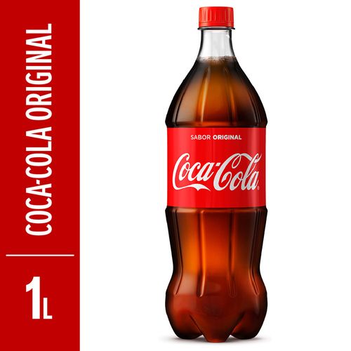 Refrigerante Coca-Cola Sabor Original 1L REFRIG COCA 1L-PET COLA