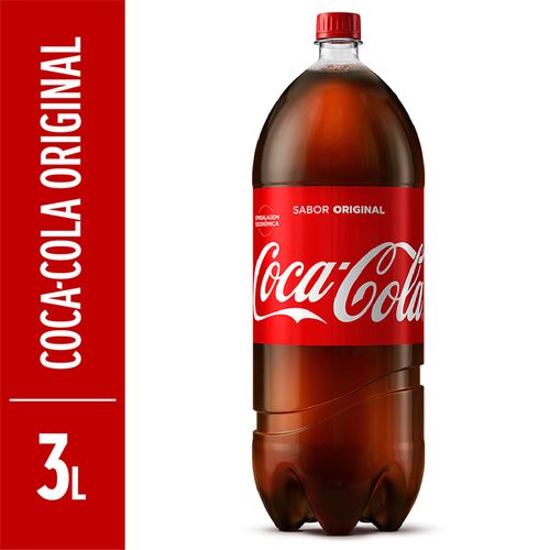 Refrigerante Coca-Cola Sabor Original 3L REFRIG COCA 3L-PET COLA