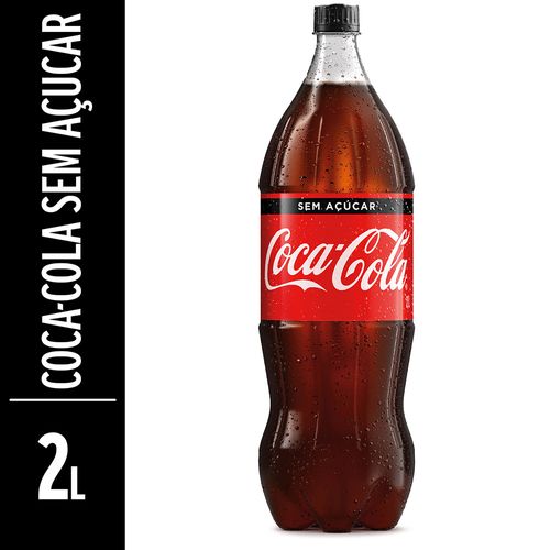 Refrigerante Coca-Cola Sem Açúcar 2l REFRIG COCA S/ACUC 2L- PET