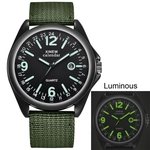 Military Mens Quartz Army Watch Black Dial Date Luxury Sport Wrist Watch