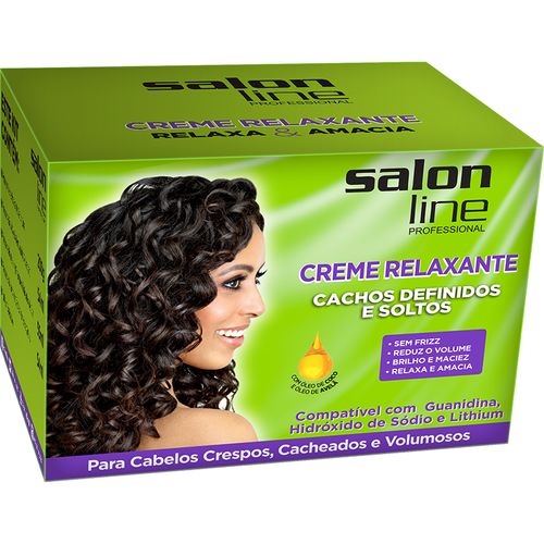 Relax Cabelo Salon Line 218g Cach Def Soltos RELAX CAB SALON-L 218G CACH DEF SOLTOS