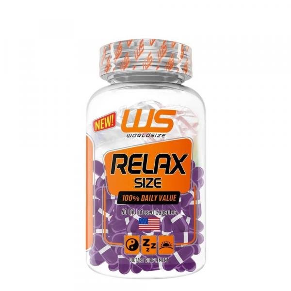 Relax Size (60 Caps) - Worldsize