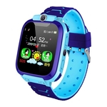 Crianças relógio inteligente Q12B Phone Watch para Android IOS Vida LBS impermeáveis ¿¿Posicionamento 2G Sim Card Dail Chamada