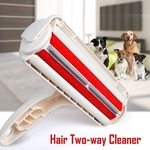 Removedor de pêlos de animais Sofá Escova de limpeza de fiapos Reutilizável Rolo de pele de gato para cão