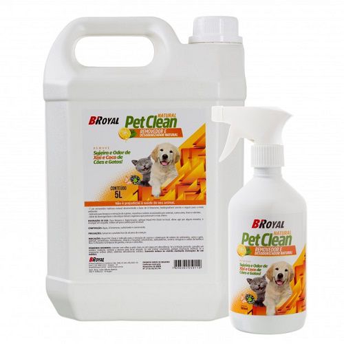 Removedor e Desodorizador Broyal Pet Clean 500Ml