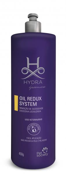 Removedor Oleosidade Pet Society Hydra Groomers Oil Redux System 450 Gr