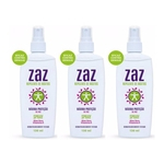 Repelente de Insetos Zaz Spray 130ml - Kit Com 3 unidades