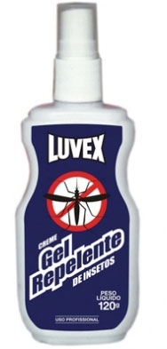 Repelente Luvex Gel Contra Mosquitos e Insetos 120ml Spray