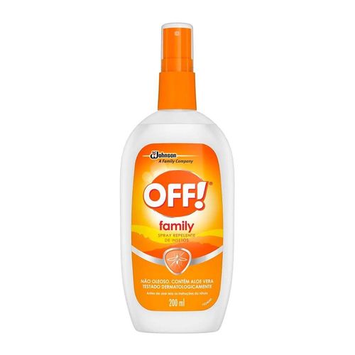Repelente Off Family Refresc Spray 200ml