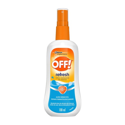 Repelente Off! Refresh Deet Spray 100Ml