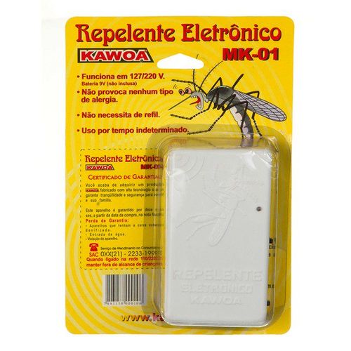 Repelente Portátil Eletrônico para Mosquitos - Kawoa