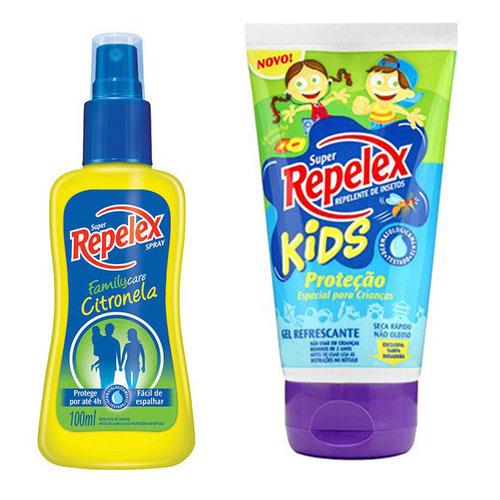 Repelente Repelex Kids 133ml + Repelente Repelex Citronela Spray 100ml - Repelex