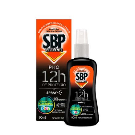 Repelente SBP PRO 12h de Proteção Kids Spray 90ml