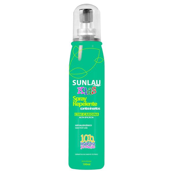 Repelente Sunlau Kids Spray com Icaridina 100Ml