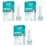 Reposit nails repara e fortalece unhas frágeis danificadas promove hidratação intensa 3x 7,5ml kress
