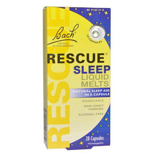 Rescue Sleep Liquid Melts com 28 Cápsulas