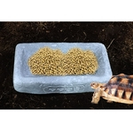 Resina Pedra Calha Réptil Alimentação Tigela Comida Prato De água Tartaruga Vivarium