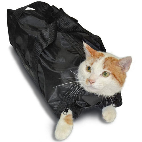 Resistente ao desgaste Cat Grooming Bag mordida resistente Pet Bath Bag