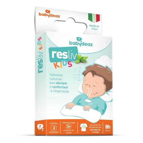Resliv Kids Adesivo para Alívio e Conforto Nasal Babydeas