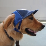Respir¨¢vel Dog Baseball Caps Pet Dog Chap¨¦us c?es grandes esportes chap¨¦us de sol