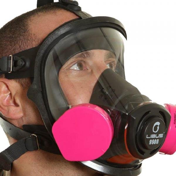Respirador Facial Inteiro Reutilizável 9900 Libus
