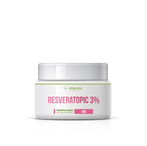 ResveraTopic 3% Gel Creme Anti-idade com Extrato de Uva - 30g
