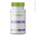 Resveratrol 20mg Elixir da Longevidade 60 Cápsulas - 60 Cápsulas