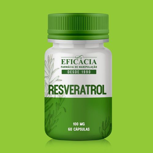 Resveratrol 100mg - 60 Cápsulas