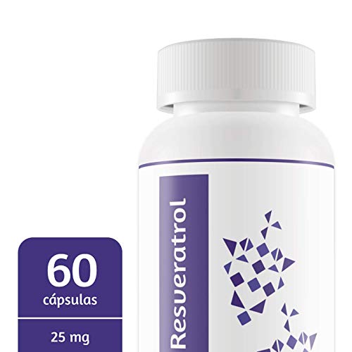 Resveratrol 25 Mg - 60 Cápsulas