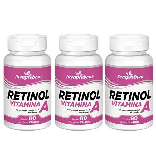 Retinol Vitamina a ¿Semprebom - 270 Cap. de 240 Mg.