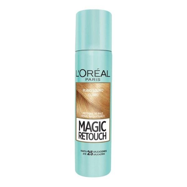 Retoque de Raiz L'Oréal Paris Magic Retouch Spray Instantâneo Louro Claro 75ml - L'Oreal Paris