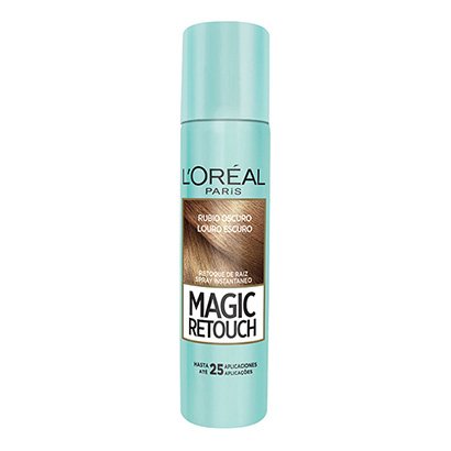 Retoque de Raiz L'Oréal Paris Magic Retouch Spray Instantâneo Louro Escuro 75ml