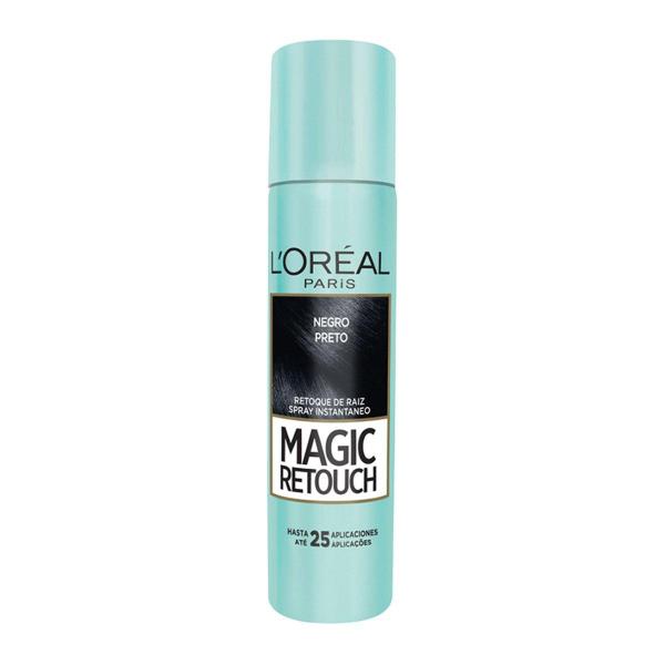 Retoque de Raiz L'Oréal Paris Magic Retouch Spray Instantâneo Preto 75ml - L'Oreal Paris